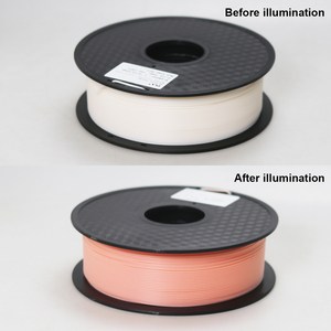 Lisengy Light Variation <b>PLA</b> <b>Filament</b> 1.75Mm 1Kg <b>Pla</b> 3d Printer <b>Filament</b> With Color Change Uv Change - Product Image 6