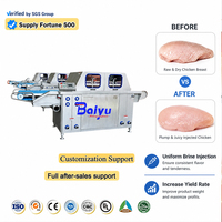 Injecteur de marinade commercial en acier inoxydable SUS304 de qualité alimentaire pour viande à os, poulet, volaille, bœuf, porc, fruits de mer