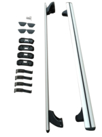 YH-A-016 barre transversale universelle en alliage d'aluminium de haute qualité avec crochet, barre d'aile style muet