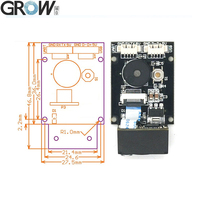 Keep & GROW-Module de Scanner de Code barre 1D, 2D, 640x480CMOS, DC5V, USB, lecteur de Code, lecteur de passeport, compatible UART, 1D, 2D