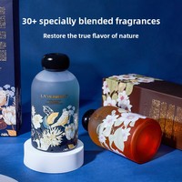 Coffret Cadeau d'Huiles Essentielles d'Aromathérapie en Rotin Haut de Gamme, Vente en Gros Usine, Parfum d'Ambiance Frais, Sans Feu, 90-120 Jours