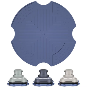 Easy To Clean <b>Silicone</b> Air Fryer Heat Resistant Insulated Air Fryer Non-slip <b>Mat</b> Air Fryer Hot Pads Oven - Product Image 5