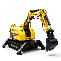 Robot Pembongkaran Beton dengan Remote Control, Robot Pembongkaran Multifungsi