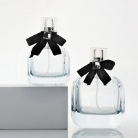 Flacon de parfum en verre personnalisé unique bon marché de luxe mini flacons de vaporisateur de parfum en verre