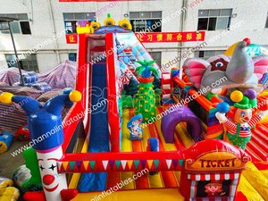 Castillo Inflable Gigante Comercial con Tobogán y Burbuja para Niños, Ideal para Actividades de Juego al Aire Libre - Product Image 3