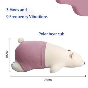 Nouvelle <span class=keywords><strong>peluche</strong></span> poupée gode rétractable automatique poussée Sex Machine pour femmes hommes adulte Sex Toy - Product Image 4