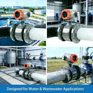 Oplossing voor het meten van <span class=keywords><strong>water</strong></span>- en afvalwaterstroom |   Systeem voor variabele waterstroommeting met roestvrij staal en OEM-ondersteuning - Product Image 3