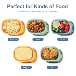 Plastic Food Grade Sustainable Snack <b>Box</b> Lid Fresh-Keeping Kitchen Container for Yogurt Salad Modern Food Container - Product Image 4