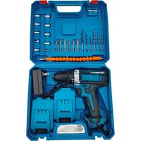 Ensemble de tournevis électriques sans fil, perceuse à percussion multifonctionnelle pour la maison, batterie au lithium rechargeable 12V