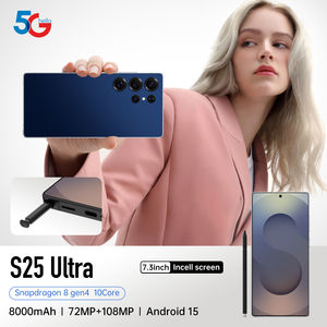 Smartphone S25 Ultra 5G LTE Double SIM Android 15 Decacore Caméra Arrière 48+108MP 120Hz Charge Rapide 65W Anglais 16 Go RAM 1 To ROM 4K - Product Image 1