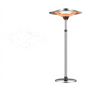 Calentador de Patio con Domo de Acero Inoxidable Gnee Garden, Calefactor de Gas Independiente para Exteriores - Product Image 1