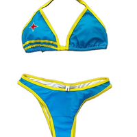 Set Bikini Custom Berkualitas Tinggi SZMD21, Nyaman, Pakaian Pantai Wanita, Penjualan Panas, Grosir Bikini & Pakaian Renang