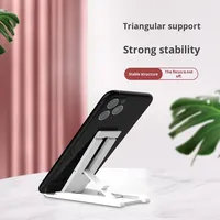 Support de téléphone pliable en plastique ABS ANVE, nouveau modèle très vendu, support de bureau réglable pour tablette de 4 à 8 pouces, idéal pour le jeu
