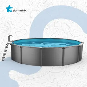 Starmatrix sp3012b/bw piscine fuori terra progettano kit di ponti in resina per piscine fuori terra in vendita