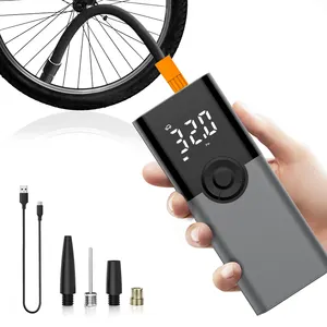 Produttore di fabbrica ricaricabile Wireless digitale mini batteria portatile cordless auto air bike pompa compressore gonfiatori per pneumatici