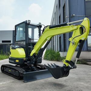 Consegna Rapida Spedizione Gratuita Escavatore Cingolato Mini da 2,5 Tonnellate con Motore Kubota Yanmar EPA Euro 5 per Uso Agricolo con Cabina - Product Image 2