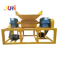 Déchiqueteuse à double arbre de haute qualité pour tuyaux en plastique, déchiqueteuse à tambour, déchiqueteuse à double arbre pour os