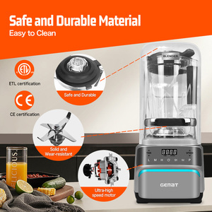 Licuadora <span class=keywords><strong>Potente</strong></span> <span class=keywords><strong>de</strong></span> 6 Litros con Pantalla Táctil, Licuadora <span class=keywords><strong>de</strong></span> Mesa para Jugos, Procesador <span class=keywords><strong>de</strong></span> Alimentos, Licuadora Comercial Profesional Insonorizada - Product Image 2