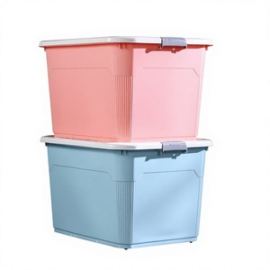 Organizador <span class=keywords><strong>de</strong></span> Ropa <span class=keywords><strong>de</strong></span> Plástico Grueso y Extra Grande, <span class=keywords><strong>Caja</strong></span> <span class=keywords><strong>de</strong></span> Almacenamiento Plegable Multiusos para Ropa y Edredones, a Prueba <span class=keywords><strong>de</strong></span> Polvo y Humedad - Product Image 1
