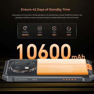 Smartphone robuste Oukitel G1 6+256 Go Android 14, appareil photo principal 48 MP, batterie 10600 mAh, charge rapide 18 W, caméra frontale 5 MP, processeur T606 - Product Image 6