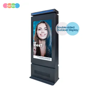 Waterproof Outdoor Screen Double Sided 55 Inch High Brightness Display Inflatable Tv Screen