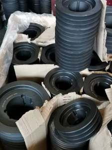 Polea de Hierro Fundido Estándar Europeo para Correa en V, Personalización OEM, Diámetro Interior de 10 mm, Diámetro Exterior de 50 mm, 3 Ranuras, Marca MIGHTY, Certificación ISO9001 - Product Image 6