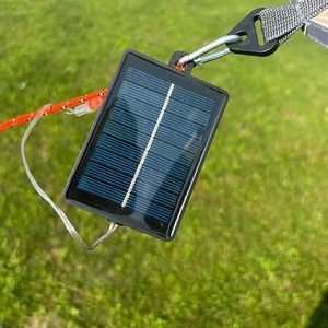 La plus récente <span class=keywords><strong>corde</strong></span> à vent lumineuse d'auvent extérieur avec télécommande tente de Camping autres accessoires de camp guirlandes lumineuses à LED solaires - Product Image 6