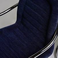 Chaises de salle à manger de luxe sur mesure, design élégant et moderne, revêtement en velours, pieds en métal, cadre imperméable, chaises de salle à manger pour la maison et le bureau