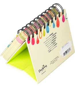 Stampa Calendari Scrivania Su Misura Opaco Finitura Produttore Ingrosso Personalizzati Foto Ufficio Scrivania Stampa Calendari - Product Image 1