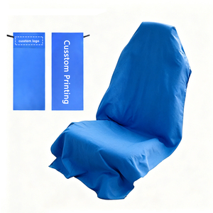 Housse de siège de voiture antidérapante à séchage rapide en microfibre, protège-siège sport - Product Image 1