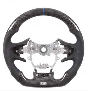 Volante de coche personalizado al por mayor apto para <span class=keywords><strong>Lexus</strong></span> ES LS <span class=keywords><strong>UX</strong></span> 2017-2024 GS 15-21 volante de fibra de carbono Real - Product Image 3