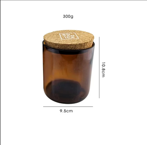 Bocaux à bougies en verre personnalisables en gros avec couvercles décoratifs, design moderne pour la Saint-Valentin et la fabrication de bougies à domicile - Product Image 4