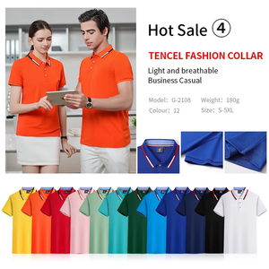 Camisetas de golf con logotipo personalizado-Polos de rendimiento de manga corta de poliéster que absorben la humedad para hombres - Product Image 6