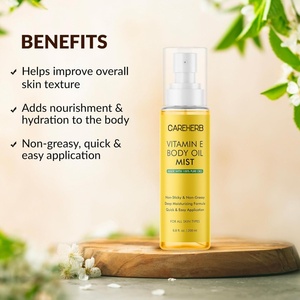 Huile de massage corporelle hydratante en profondeur à la vitamine E, 100 % pure et naturelle, pour peaux sèches et abîmées, marque privée, pour un éclat de la peau - Product Image 3