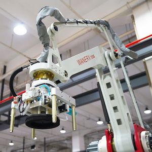 50kg自動ボトルスタッキングとケース包装産業用ロボットアームシステム用タバコ & 食品加工ライン - Product Image 2