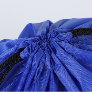 Bolso con cordón impreso con logotipo personalizado del fabricante, bolso con cordón de nailon de alta calidad, bolso de nailon impermeable ecológico al por mayor - Product Image 2