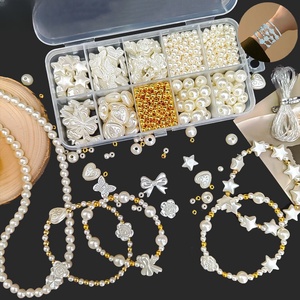 720 pièces petites <span class=keywords><strong>perles</strong></span> et <span class=keywords><strong>perles</strong></span> d'or <span class=keywords><strong>Kit</strong></span> de fabrication de bracelet <span class=keywords><strong>Kit</strong></span> de fabrication de <span class=keywords><strong>bijoux</strong></span> avec <span class=keywords><strong>perles</strong></span> blanches - Product Image 4