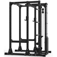 Vente en gros support de Fitness Squat Lat tirer câble transversal Power Rack multifonctionnel Smith Machine