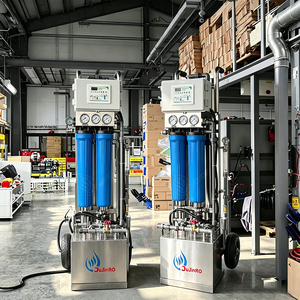 Machine mobile extérieure 500L/H avec pompe et panneaux solaires PLC pour le traitement de l'eau par osmose inverse pour fenêtres - Product Image 6