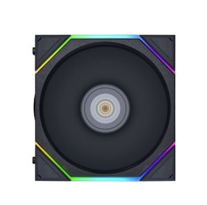 Ventilateur PC <span class=keywords><strong>Lian</strong></span> <span class=keywords><strong>Li</strong></span> UNI FAN TL120-3 Haute Performance Blanc/Noir avec Éclairage RGB, Dissipateur en Cuivre et Aluminium, Interface 4 Broches pour Dissipation Thermique - Product Image 3