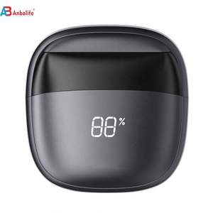 ANBOLIFE-Maquinilla de <span class=keywords><strong>afeitar</strong></span> eléctrica recíproca, recargable, con pantalla digital, para Barba, portátil - Product Image 1