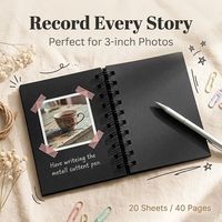 Mini album photo de 3 pouces, petit album de scrapbooking pour enfants, adultes, bébés, scrapbooking, arts et artisanat, voyages, aventures, couples, bricolage