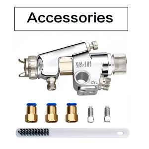 Pistolet à Air automatisé professionnel WA-101 en acier inoxydable haute performance polyvalent pour la pulvérisation par lots automatisée - Product Image 5