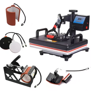 Nouvelle presse à repasser semi-automatique 38*38 pour transfert thermique de t-shirts, machine d'impression numérique à plat pour vêtements - Product Image 3