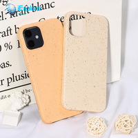 IExplore environnemental 100% paille de blé biodégradable PLA peinture personnalisée coque de téléphone OEM ODM pour iPhone 16 pro max