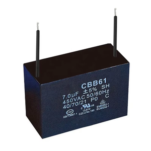 <span class=keywords><strong>Condensateur</strong></span> de ventilateur CBB60 CBB61 CBB65 2.0uF 205K 250V <span class=keywords><strong>400V</strong></span> 450V d'origine pour moteur, montage en surface, prix de gros usine Chine - Product Image 2