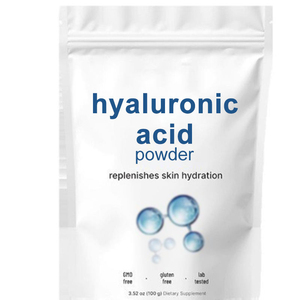 Compléments en poudre d'acide hyaluronique et de collagène pour l'équilibre et l'hydratation du visage – Produit de beauté pour adultes pour le soin hydratant de la peau du visage - Product Image 1