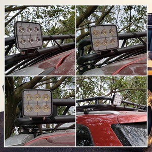 Nuevos Sistemas de Iluminación LED para Camiones BRTLED, Luz de Trabajo LED Cuadrada de 36 W y 4 Pulgadas, Resistente, 3650 Lm, IP68/69K, Impermeable, para Tractor, Todoterreno, Excavadora - Product Image 4