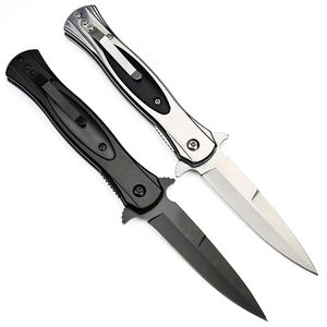 Populaire 440c acier inoxydable couteau à lame pliante Portable survie en plein air auto-défense couteau de poche EDC outil à <span class=keywords><strong>main</strong></span> OEM personnalisé - Product Image 4