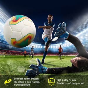 Balón de Fútbol Oficial Tamaño 5 al por Mayor, Cuero PU con Tecnología de Unión Térmica, Logotipo OEM Personalizado, Regalo para Eventos Deportivos - Product Image 4